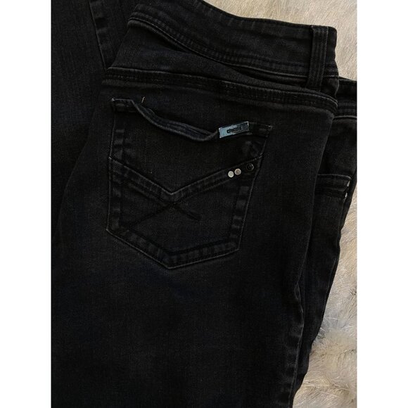 Chico's SO SLIMMING black jeans sz 1.5 - Picture 6 of 7
